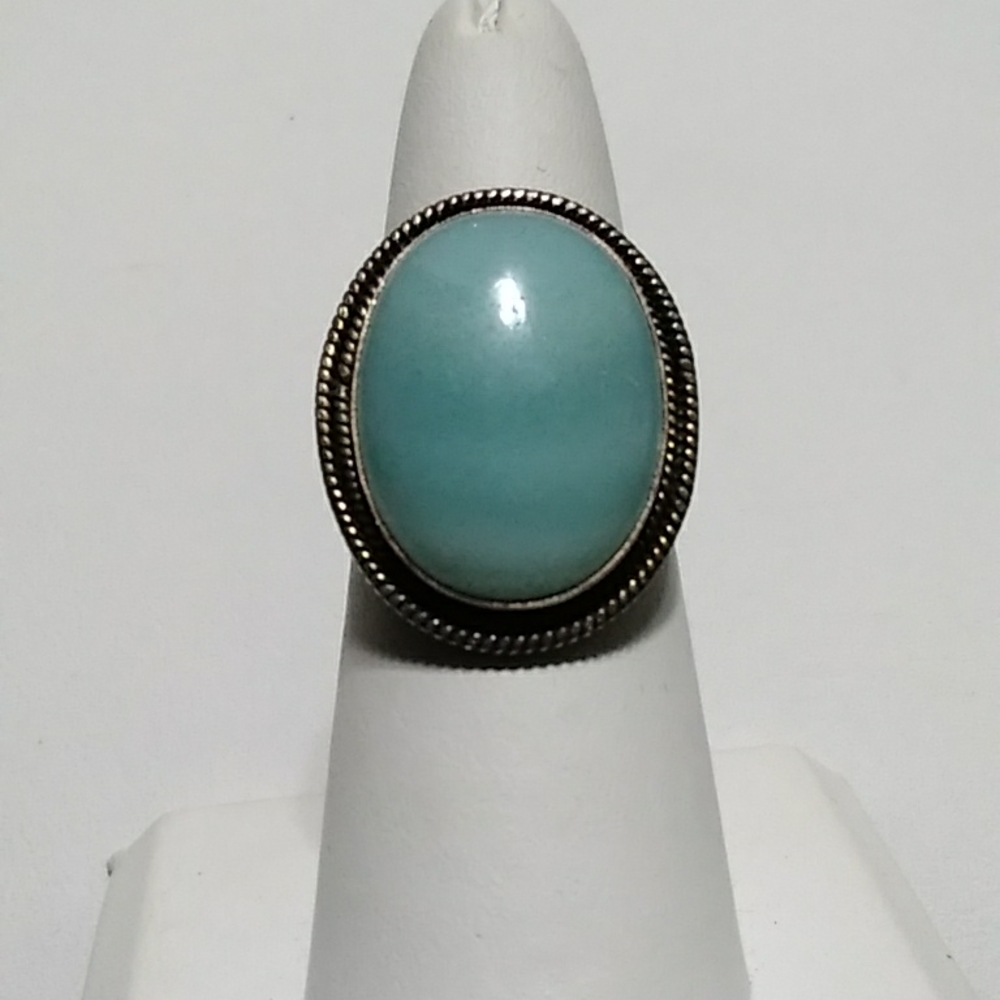 Amazonite Ring - image 1